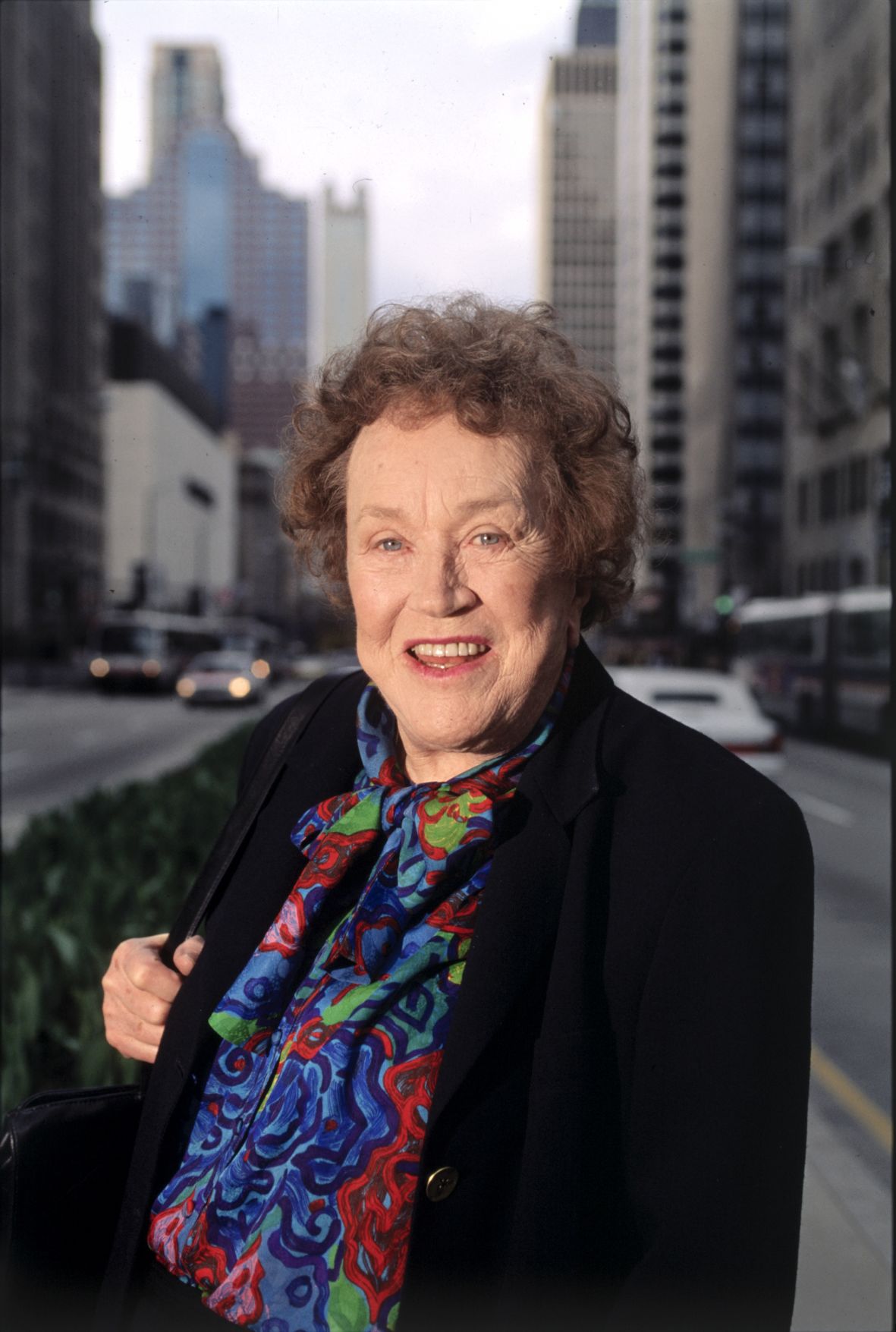 Julia Child, shown in this 1995 file photo.
